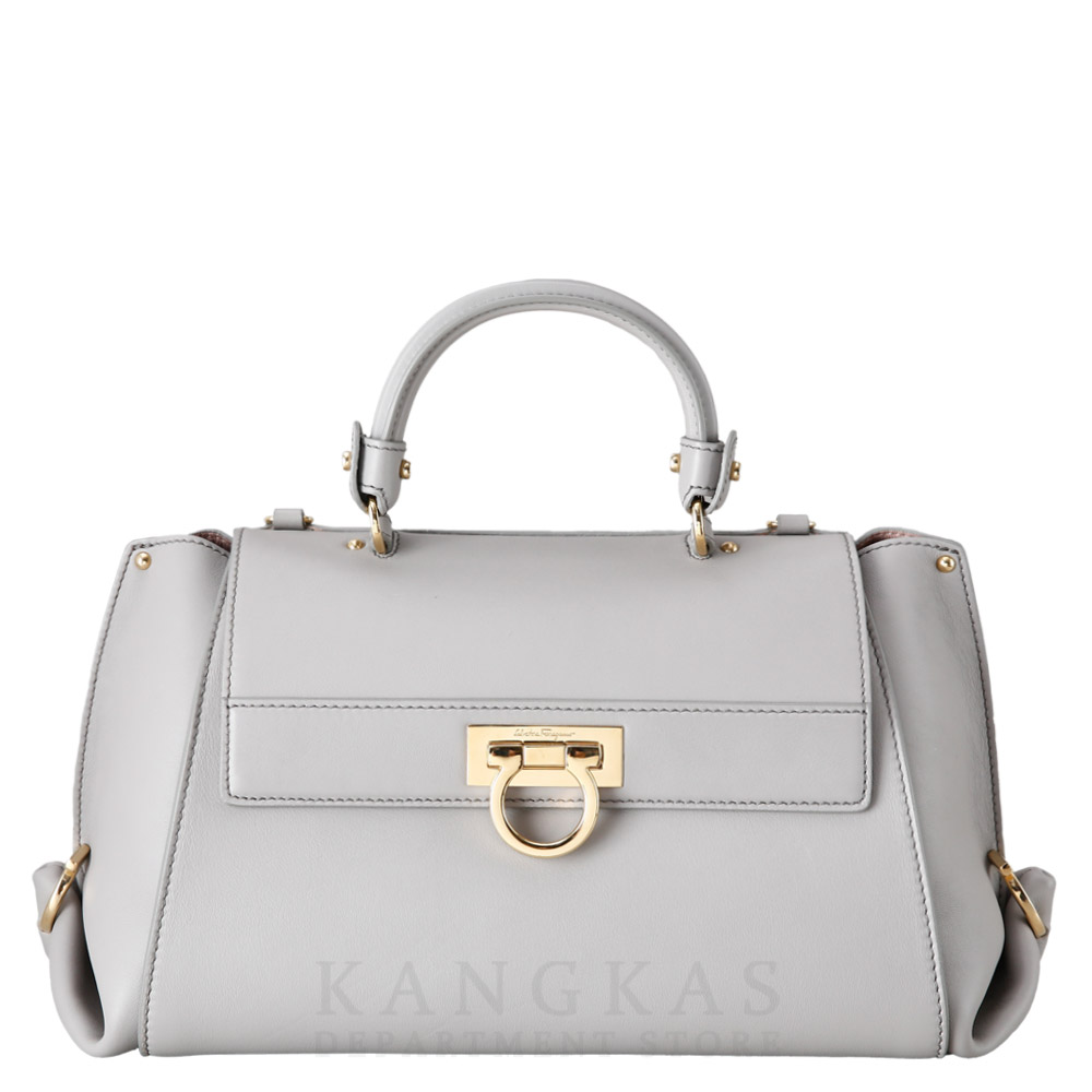 FERRAGAMO(USED)페레가모 간치니 탑핸들 플랩백
